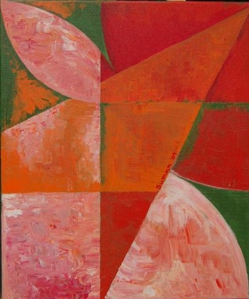 Golden Petals - Suman Vaze Construction of the Golden section -